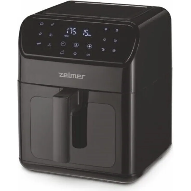 Zelmer ZAF6500 6,5L 1500W Heißluftfritteuse in Schwarz