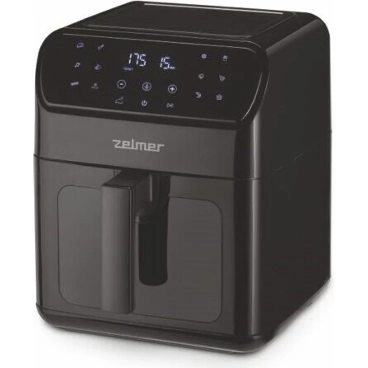 Zelmer ZAF6500 6,5L 1500W Heißluftfritteuse in Schwarz