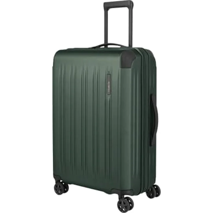 travelite Hartschalen-Trolley DYNAMIIC, Größe S bis XL, 4 Rollen, TSA Schloss, kratzfeste Oberfläche, Volumenerweiterung – Bild 1