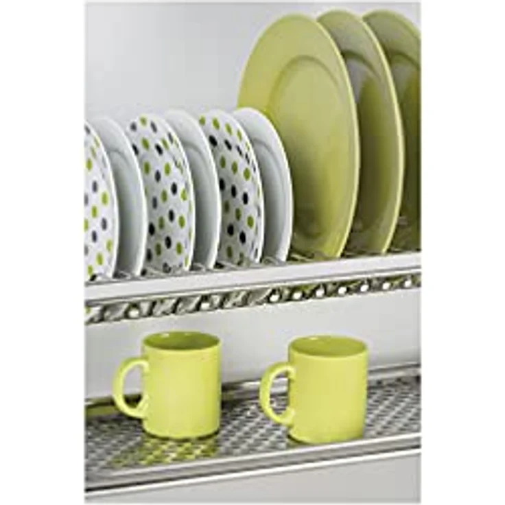 Emuca 8929765 Abtropfsystem für das Geschirr. Hergestellt in Edelstahl. Schranktiefe 60cm – Bild 3