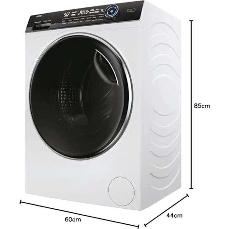 Haier HW80-B14979TU1, Frontlader-Waschmaschine, A, Fassungsvermögen 8 kg, Standgerät, Breite 60 cm – Bild 8