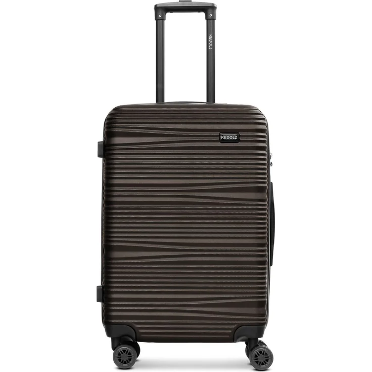 Redolz Essentials 16 MEDIUM 4 Rollen Trolley 67 cm, Braun, (67 l, M) – Bild 1