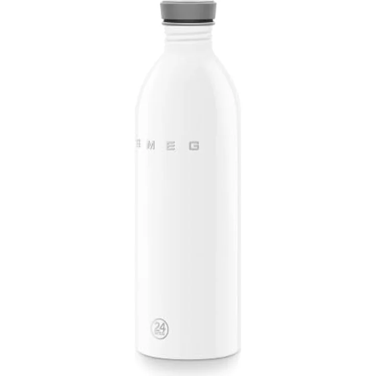 Smeg Trinkflasche WBF02WH, Edelstahlflasche 1 Liter, lebensmittelecht, leicht, weiß – Bild 3