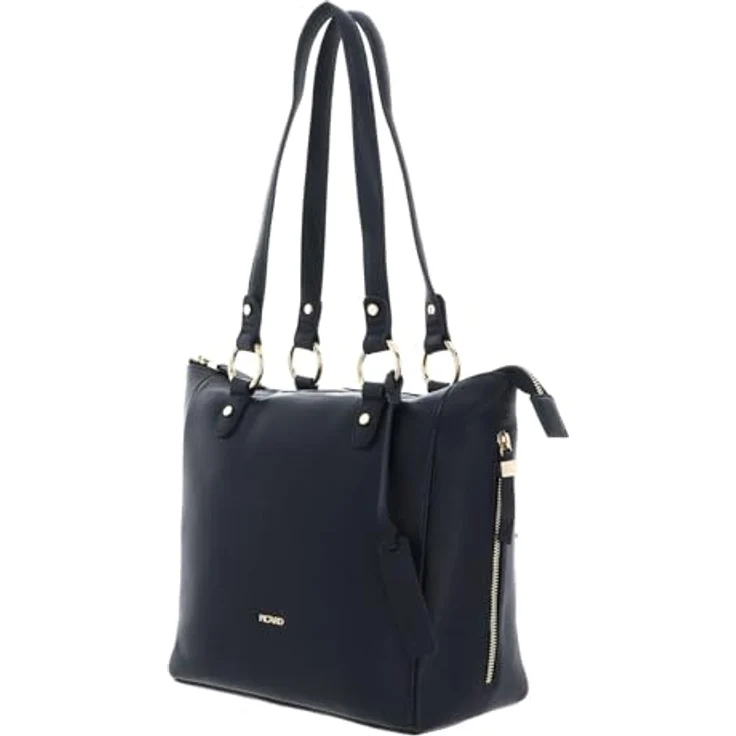 Picard Java Shopper Tasche aus 100% Leder, 36 cm mit Laptopfach, blau – Bild 2