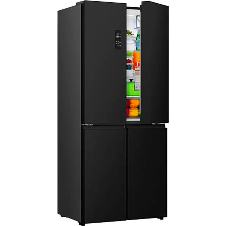 Gorenje NRM819D61BX Kühl-/Gefrierkombination, Crossdoor, 460 Liter, NoFrost Plus, leiser Betrieb, Schwarz – Bild 12