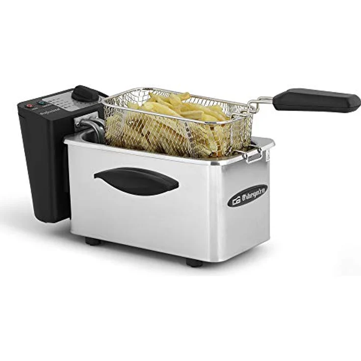Orbegozo 15636 Regentonne-Fritteuse, Edelstahl, 1500 Watt – Bild 6