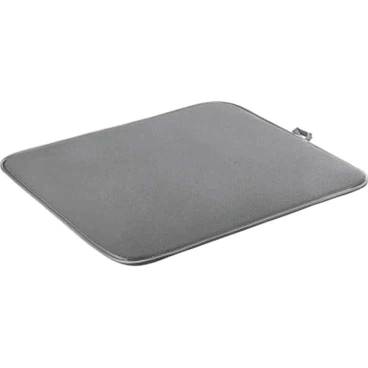 Metaltex Abtropfmatte, Polyester, Grau, 40 x 45 x 1 cm – Bild 4