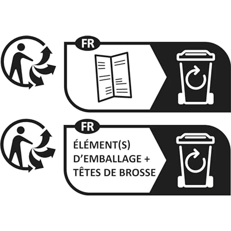 AENO ADBTH1-2 Ersatzzahnbürstenköpfe für ADB0001S/ADB0002S, Weiß, Ultraweiche Dupont-Borsten, 2 Stück im Set – Bild 2