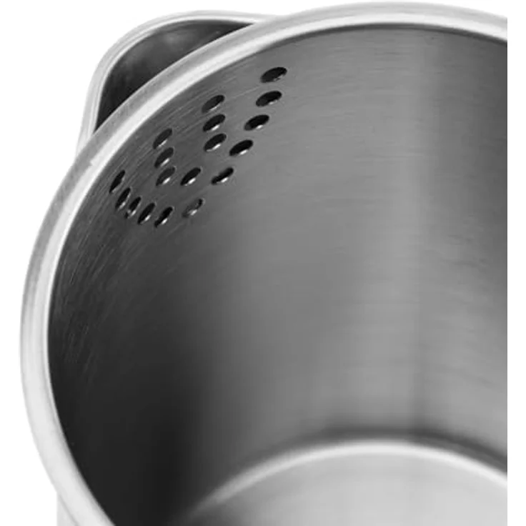 HYUNDAI VK 306 Edelstahl Wasserkocher I Doppelwandiger Wasserkocher I 1.7 Liter I 2200 Watt I Abschaltautomatik I dreifaches Sicherheitssystem – Bild 5