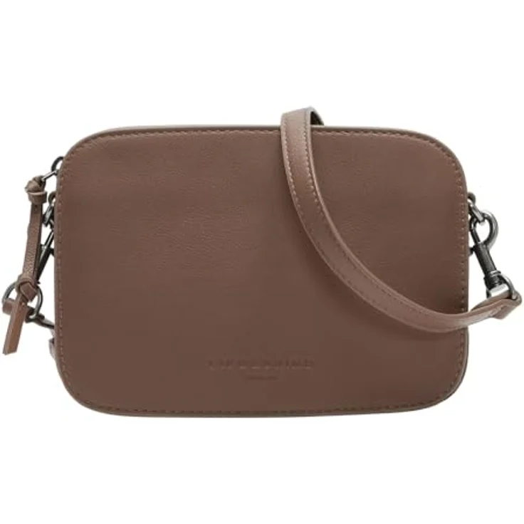 Liebeskind Luka Umhängetasche S, 20.5 cm x 7 cm x 14.5 cm, 100% Leder, braun – Bild 1