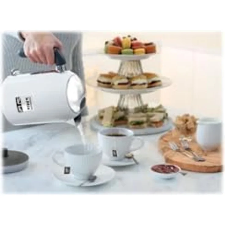 Kenwood ZJX650WH Wasserkocher kMix 2200 Watt, Metall, 1 Liter, weiß – Bild 3