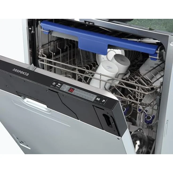 Respekta Einbaugeschirrspüler Anesa, 60 cm, 9 Programme, Aquastop, Besteckschublade, 42 dB(A), Energieeffizienzklasse B – Bild 14