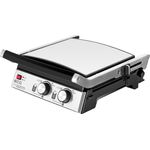 ECG Tischgrill KG2033 Duo Grill Waffel Kontaktgrill 2000 W, Grillplatte Waffelplatten