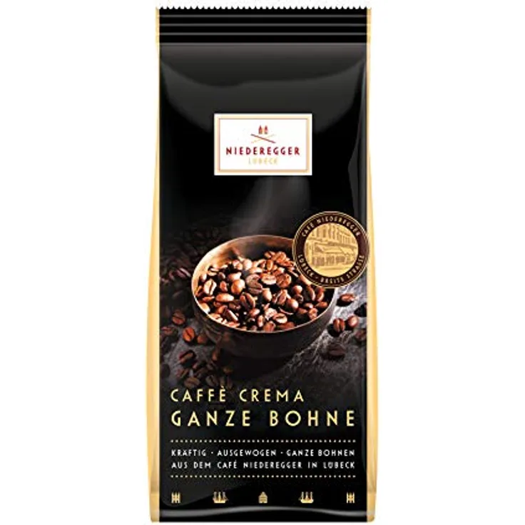 Niederegger Lübeck Caffè Crema Ganze Bohne, 250g