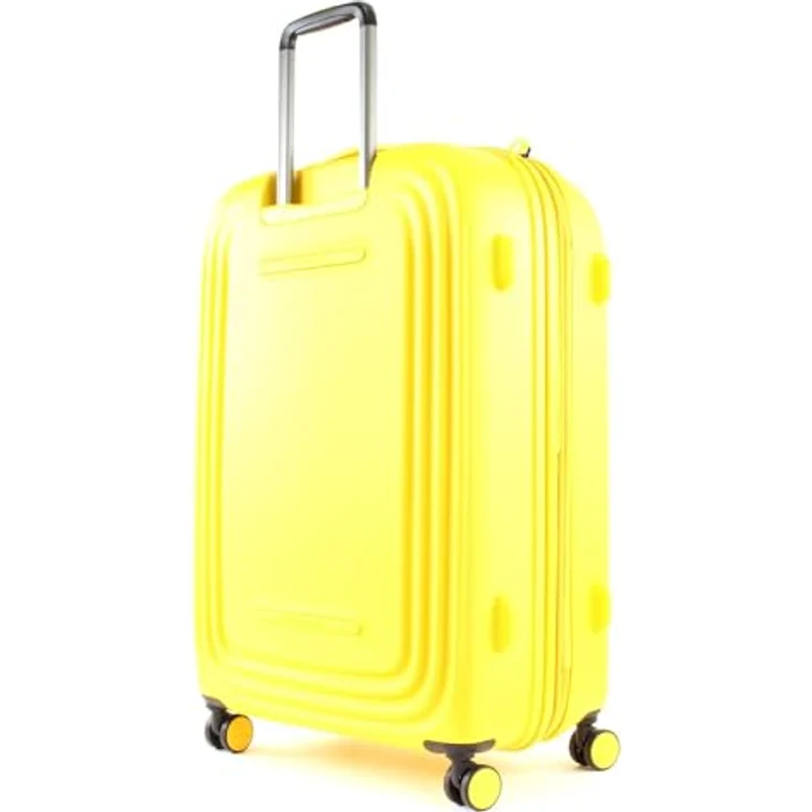 Mandarine Duck LOGODUCK + Trolley L EXP Duck Yellow (Gelb) 49 x 75 x 31/34 (BxHxB), Erweiterbarer Hartschalen-Trolley mit TSA Zahlenschloss – Bild 2
