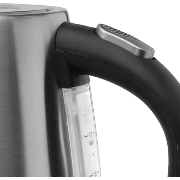 CASO WK2200, Edelstahl Wasserkocher mit Temperatureinstellung, 1.7 Liter, in 10°C Schritten von 40°C-100°C, Warmhaltefunktion – Bild 5