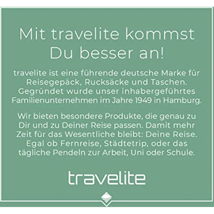 travelite 4-Rad Handgepäck Koffer erfüllt IATA Bordgepäckmaß, Gepäck Serie CITY: Robuster Hartschalen Trolley mit kratzfester Oberfläche, 55 cm, 40 Liter – Bild 4