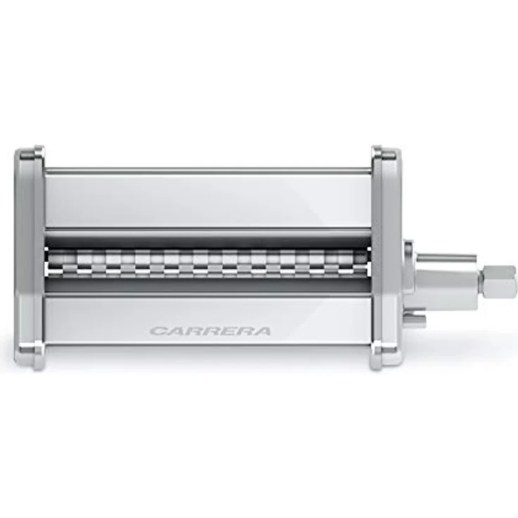 Hochwertiger CARRERA Fettucine-Schneider, 6mm, Edelstahl, für CARRERA Küchenmaschine No 657 – Bild 1
