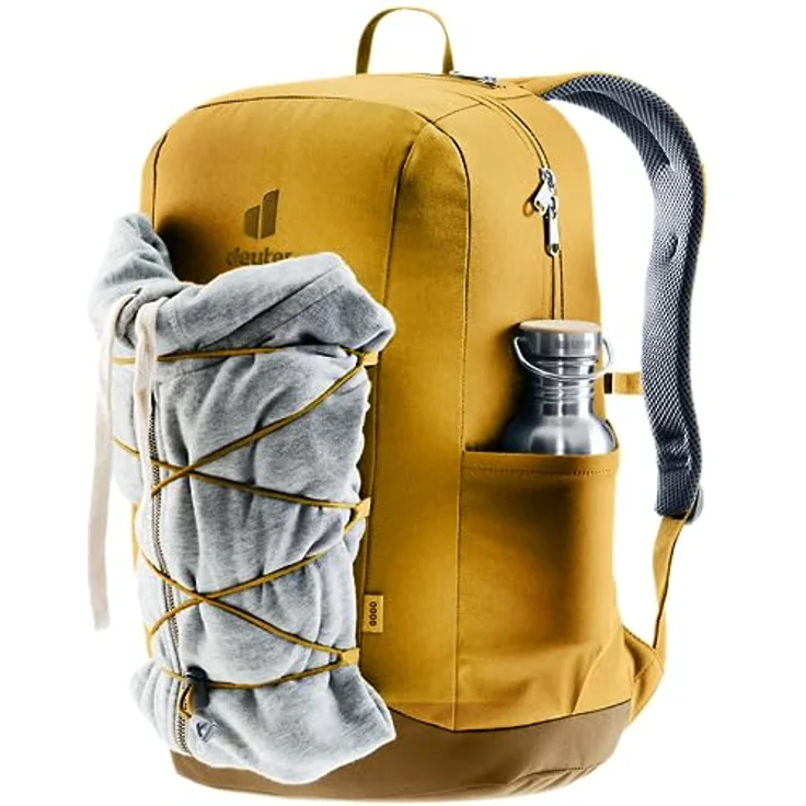 Deuter Gogo, Freizeitrucksack mit Airstripes Rückensystem, caramel-clay, aus 100% recyceltem Material – Bild 6