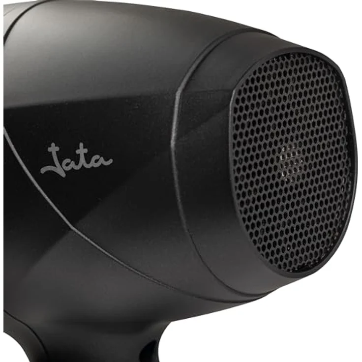 Jata JBSC1195 Ionen-Haartrockner, 2600 W, mit Diffusor und Konzentrator, 3 Temperaturstufen, Kaltphasen-Drucktaster, ohne Kräuselung, Schwarz – Bild 5