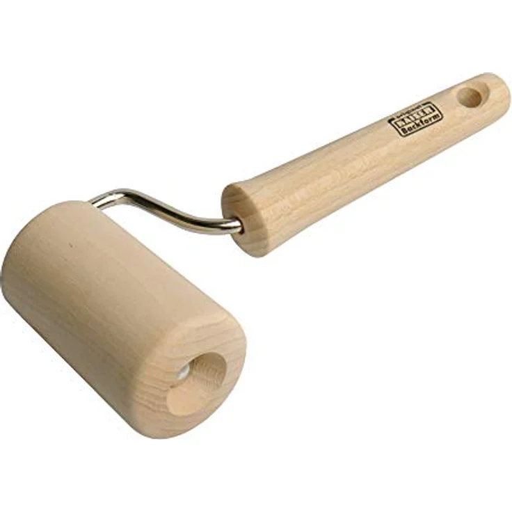 Kaiser Ptisserie Teigausroller, konisch Ø 7,5 cm, Buchenholz, Leichtlauf-Mechanismus – Bild 2