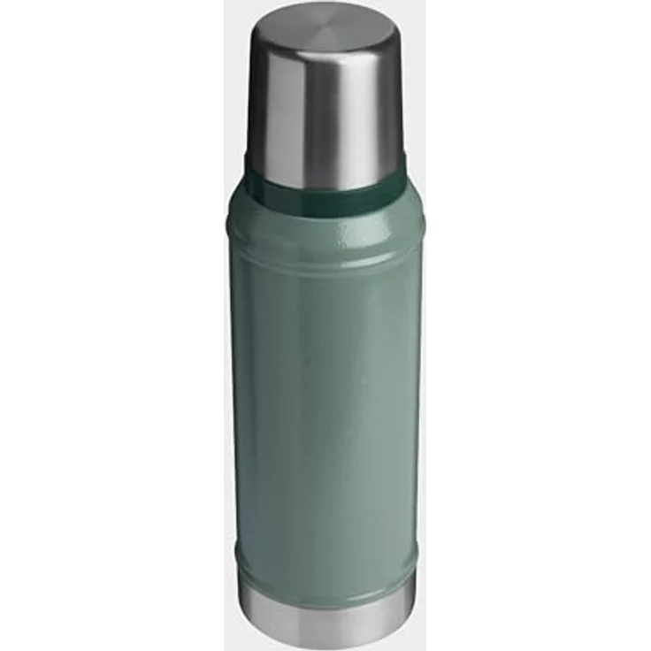 Stanley Classic Legendary Thermoskanne 0.94L, Edelstahl Isolierflasche – Hält 24 Stunden heiß oder kalt, BPA-frei, spülmaschinenfest, Deckel als Becher, Hammertone Green – Bild 4