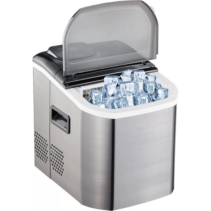 Saro Eiswürfelmaschine Eiswürfelbereiter IceAge, produziert 18 kg/24 Std. klare, rechteckige Eiswürfel