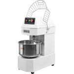 Yato YG-03060 Küchenmaschine, 1100 W Spiralkneter mit 20 l Edelstahl-Schüssel, weiß