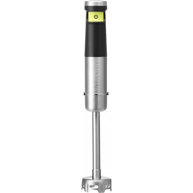 HENDI Stabmixer kabellos Smart Pressure, 230V/150W, 65x(H)390mm, schwarz/stahlsilber/grün