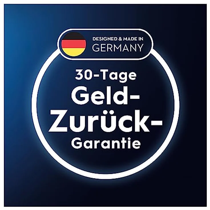 Oral-B Pro 1 Elektrische Zahnbürste/Electric Toothbrush für eine gründliche Zahnreinigung, 3 Aufsteckbürsten, 3 Putzmodi inkl. Sensitive Zahnpflegee, Drucksensor & Timer, Designed by Braun, schwarz – Bild 4