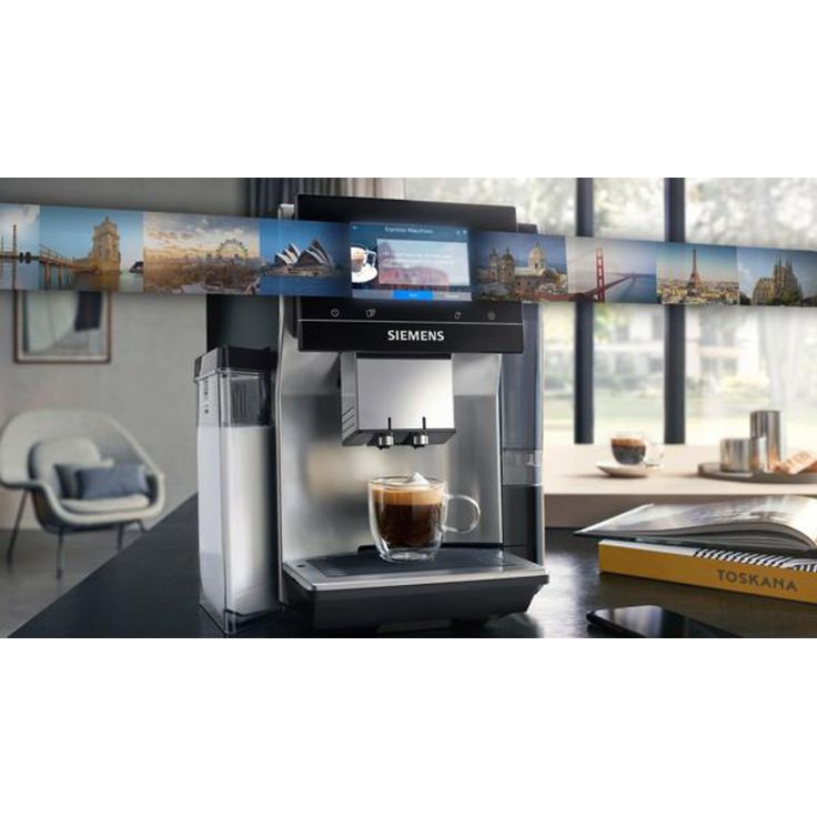 SIEMENS TQ713D03 Kaffeevollautomat Edelstahl – Bild 4