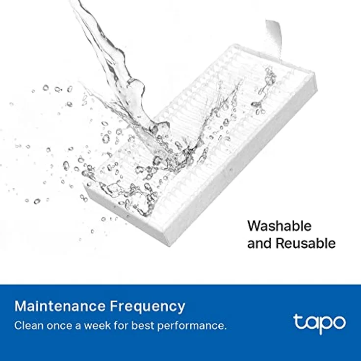 Tapo RVA100 Vacuum Ersatz-Set, Kunststoff, Kompatibel mit Tapo RV30 Plus und RV30 – Bild 4