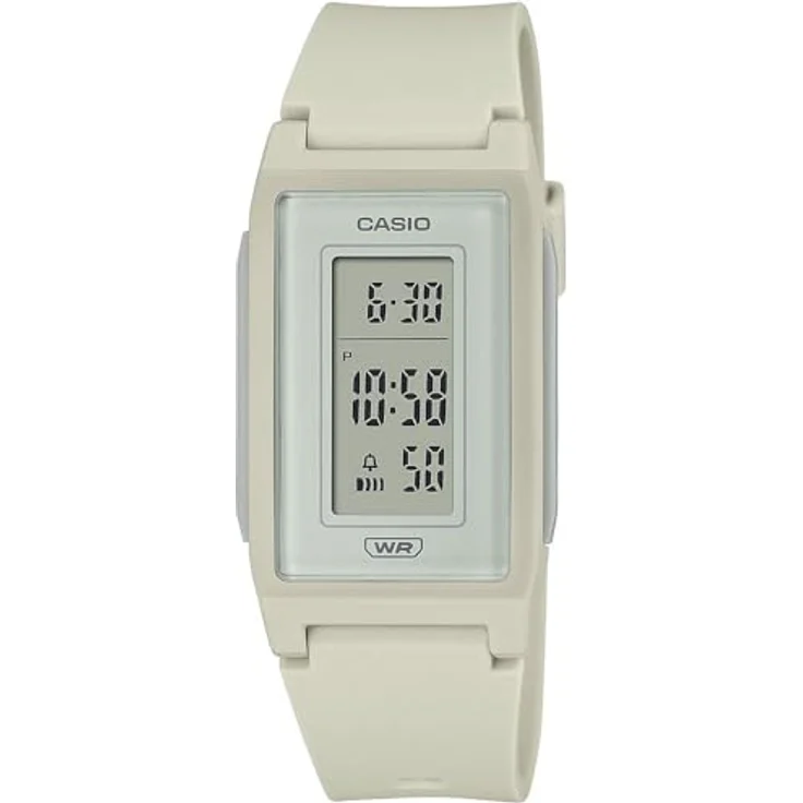 Casio Lf-10wh-8ef Watch, One Size, White/Silver – Bild 1