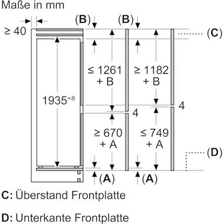 Neff KI7961SE0 - Energieeffizienzklasse E | 215 Liter Kühlbereich, 231 kWh/Jahr, NoFrost, 193,5 cm Höhe, Klimaklasse SN – Bild 14
