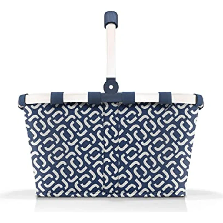 reisenthel carrybag Einkaufskorb mit Henkel Einkaufstasche Shopping Tragetasche frame signature navy – Bild 5
