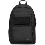 Eastpak DOUBLE OFFICE, Freizeitrucksack mit gepolstertem Laptopfach (17 Zoll), komfortabler Schulrucksack mit Flaschenhalter, schwarz