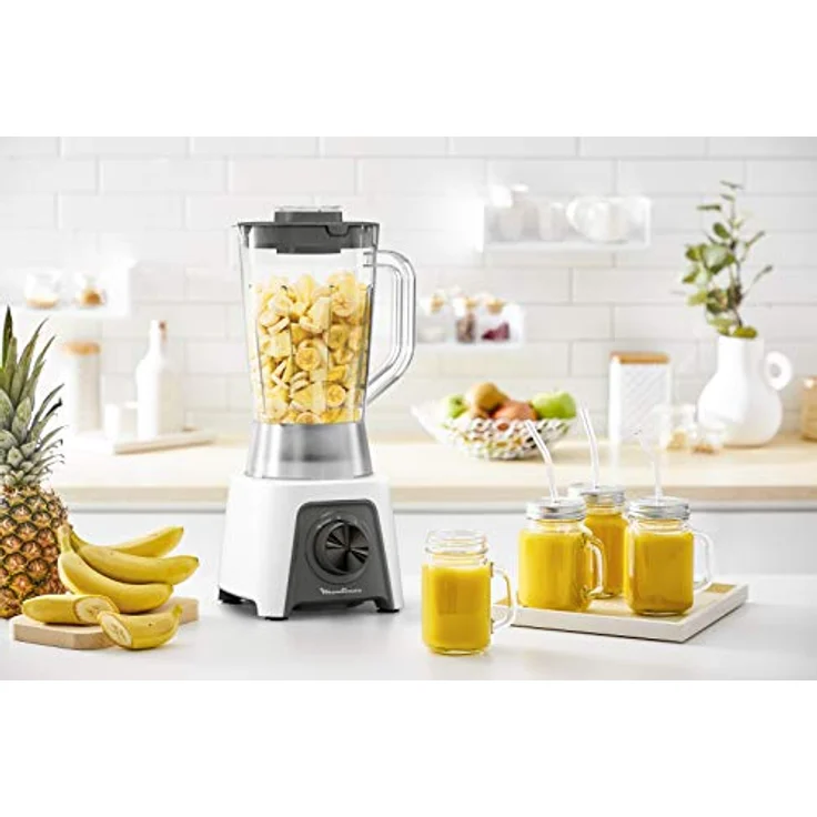 Moulinex LM2C0110 Standmixer 1,5L, 450 W, weiß – Bild 3