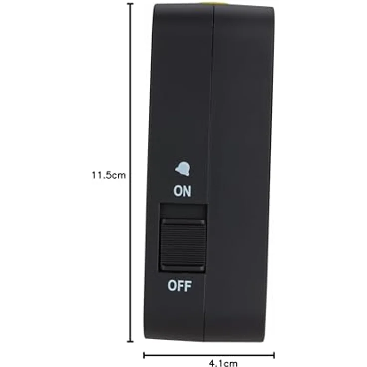TFA Dostmann Funkwecker Combo TFA 60.1511 Analogwecker mit wechselnder Hintergrundbeleuchtung, schwarz-rot – Bild 8
