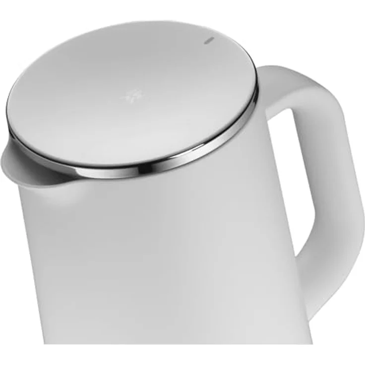 WMF Isolierkanne Thermoskanne Impulse, 1,0 l, für Kaffee oder Tee Drehverschluss hält Getränke 24h kalt und warm, weiß – Bild 5