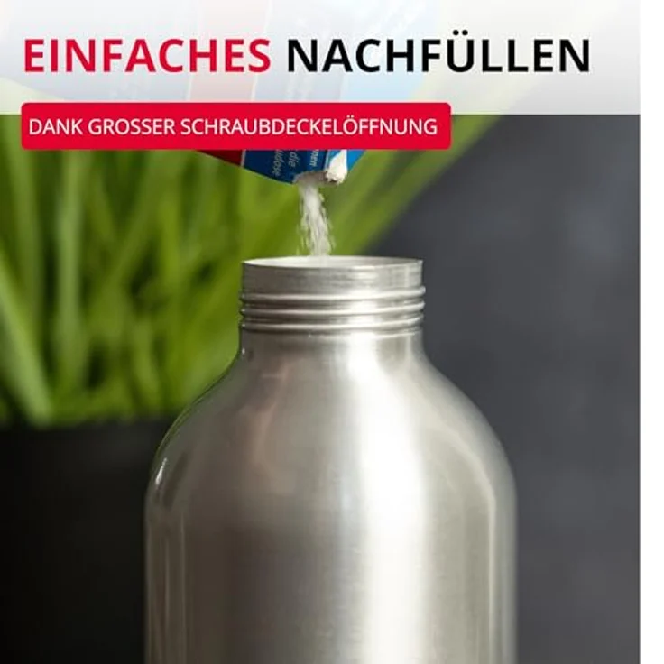 WESTMARK Salzstreuer Omega, Aluminium Gewürzstreuer mit Deckel, 650 ml, BPA-frei – Bild 4