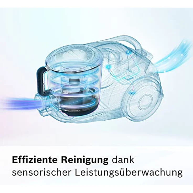 Bosch Hausgeräte Serie 6 BGC41X36, Beutelloser Staubsauger, blau – Bild 4