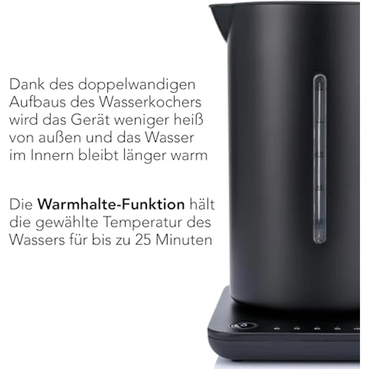 Wilfa WSDK-2000B Wasserkocher, schwarz – Bild 6