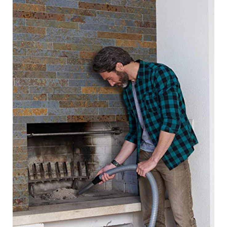 Ribimex Ceneplus Aschesauger PRCEN006, 950 W mit Blasfunktion, 18 L Metallbehälter, waschbarer HEPA-Filter und 17 kPa Saugleistung – ideal für Kamin, Holz- und Pelletöfen, Grill – Bild 5