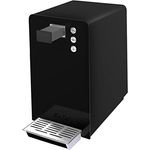 BieTal® Wassersprudler BT-30 SetTafelwasseranlage mit Kühlung Sprudelwasser Trinkwasser Wasserspender 30 L/h - schwarz mit Filter