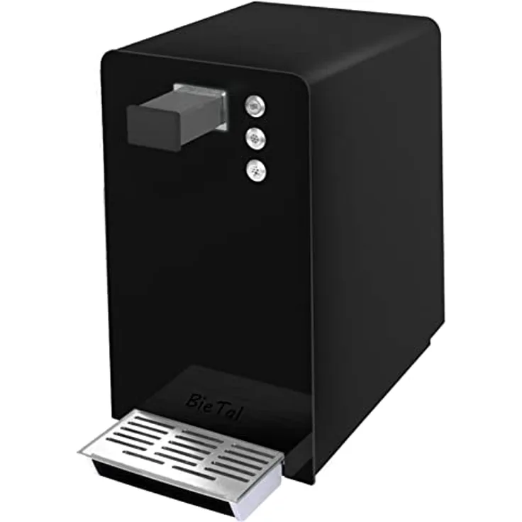 BieTal® Wassersprudler BT-30 SetTafelwasseranlage mit Kühlung Sprudelwasser Trinkwasser Wasserspender 30 L/h - schwarz