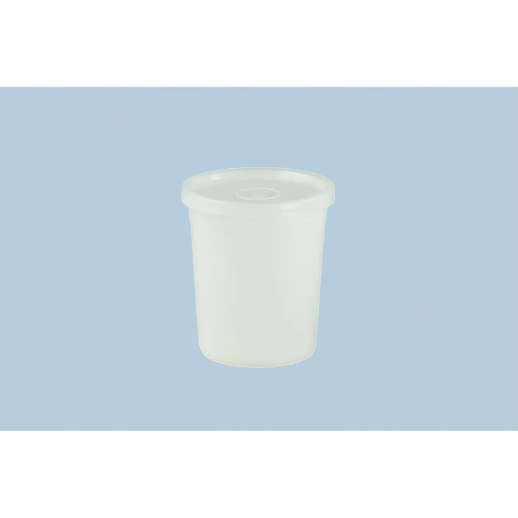 Hünersdorff Dose mit Stülpdeckel 250 ml, rund natur, bruchsicher und stapelbar