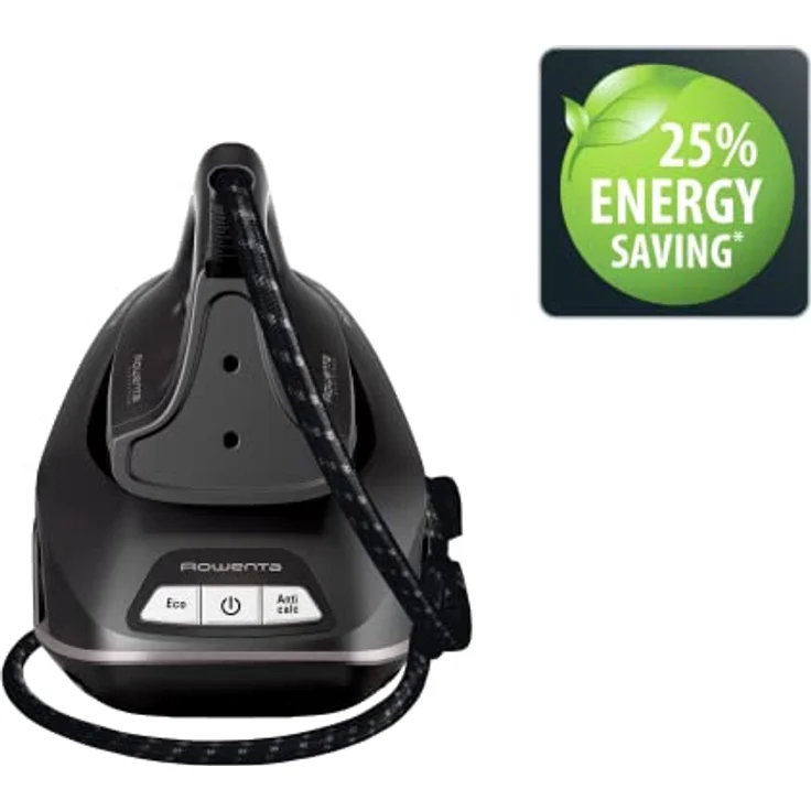 Rowenta Easy Steam Bügelstation, VR5120, Schwarz/Braun – Bild 3