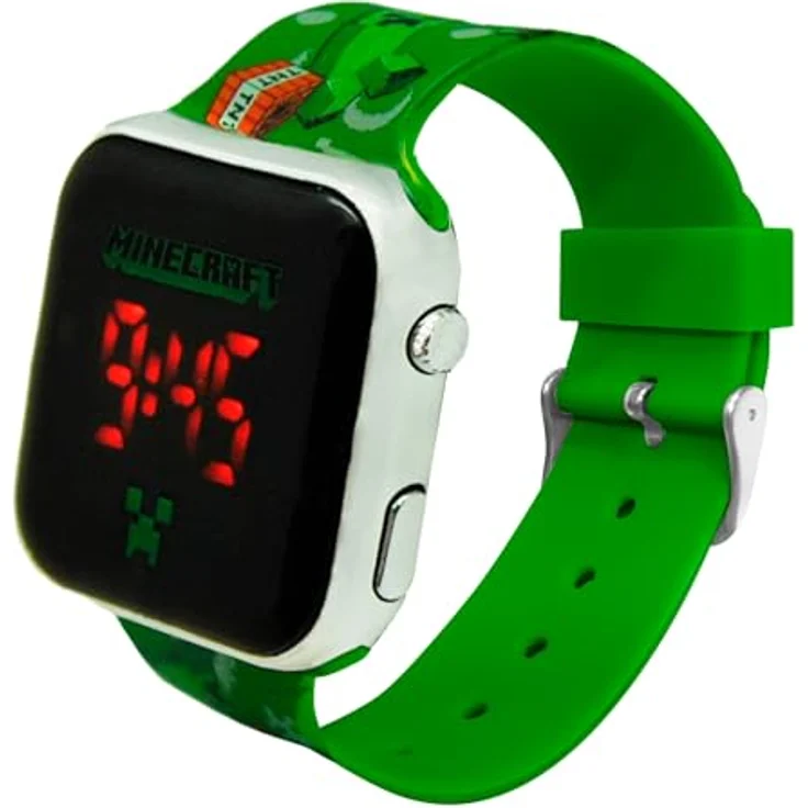 Kids Licensing Orologio polso MN-MIN4129, Kinderuhr mit Analoganzeige, langlebigem Kunststoffarmband und idealer Größe für Kinderhände – Bild 3