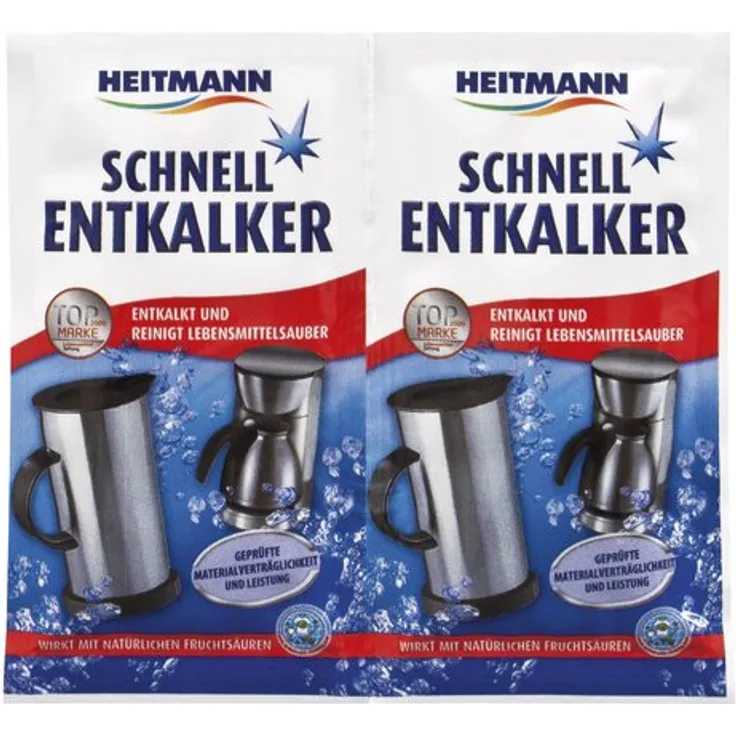 Heitmann Haushalt Schnell Entkalker, 10er Pack (10 x 30 g) - Preisvergleich