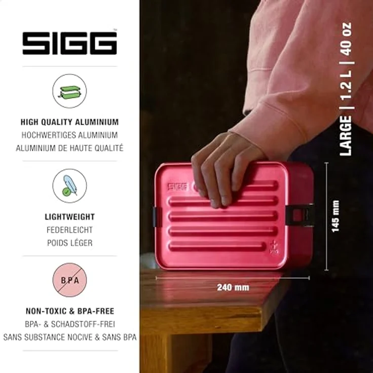 SIGG Plus Einwandig Red L – Bild 5